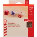 Velcro Brand Reclosable Fastener, 15 ft, 3/4" Wd, White 90082